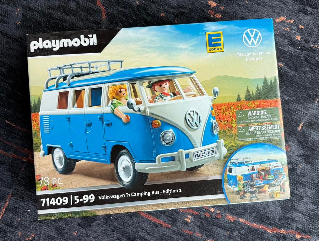 Volkswagen T1 Camping Bus 71409 - Playmobil, Ophalen of Verzenden, Nieuw