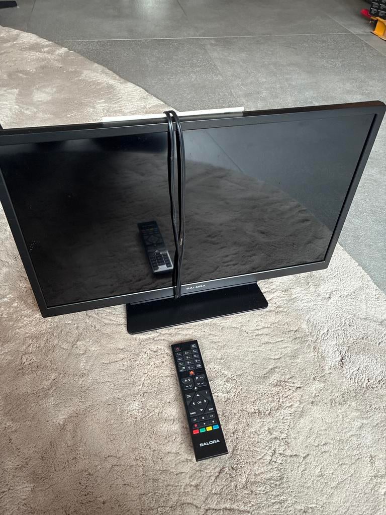 Salora 24 inch LED TV 12V - Ideaal voor caravan/camper, Audio, Tv en Foto, Televisies, Gebruikt, LED, 60 tot 80 cm, HD Ready (720p)