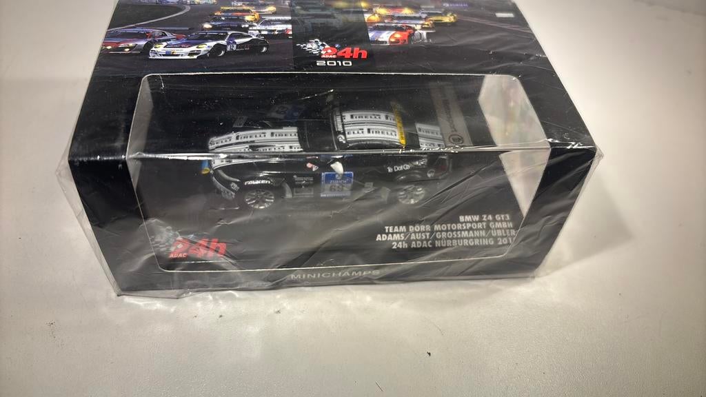 Bmw z4 gt3 24h Nurburgring minichamps 1.43, Auto, Ophalen of Verzenden, MiniChamps, A