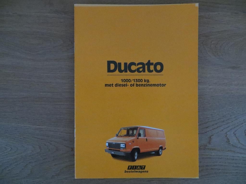 Fiat Ducato 1000 / 1300 kg met diesel-/benzinemotor (1982), Ophalen of Verzenden, Nieuw, Overige merken