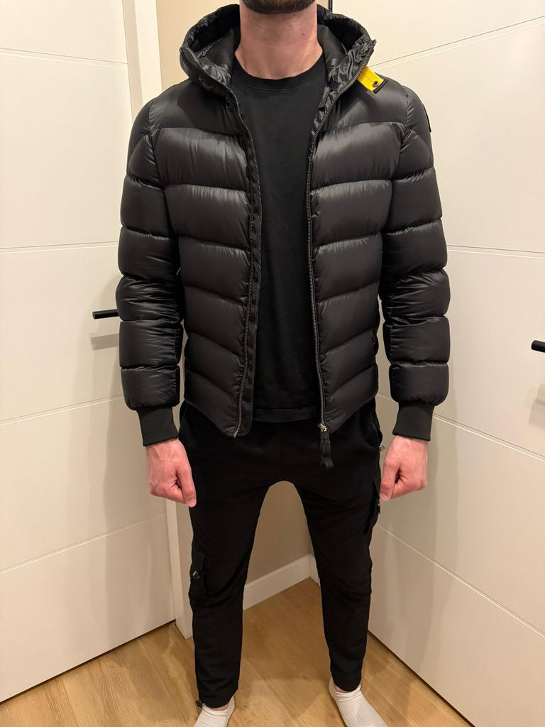 Parajumpers jas heren, zwart. Maat M., Kleding | Heren, Jassen | Winter, Ophalen of Verzenden, Gedragen, Maat 48/50 (M), Zwart