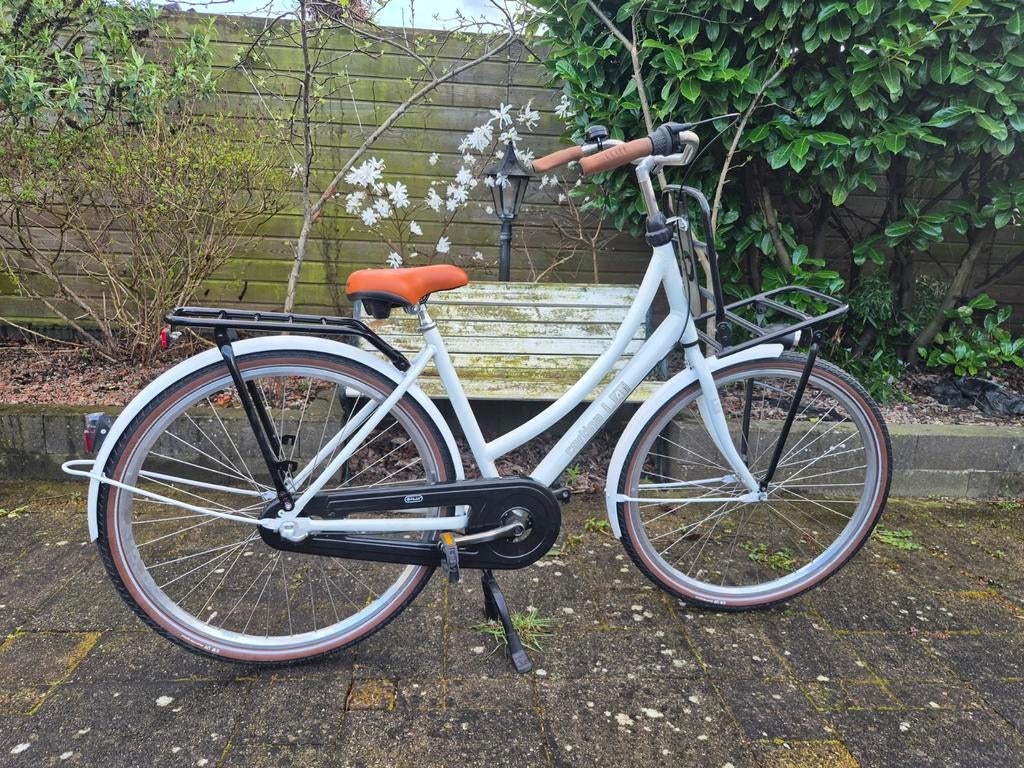 Cortina U4 transportfiets frame 49 28 inch, 47 tot 50 cm, Versnellingen, Zo goed als nieuw, Ophalen