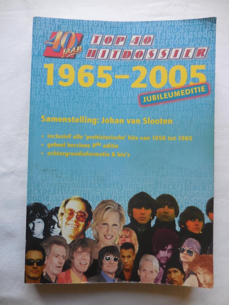 Top 40 Hitdossier 1965-2005, Boeken, Muziek, Gelezen, Algemeen, Ophalen