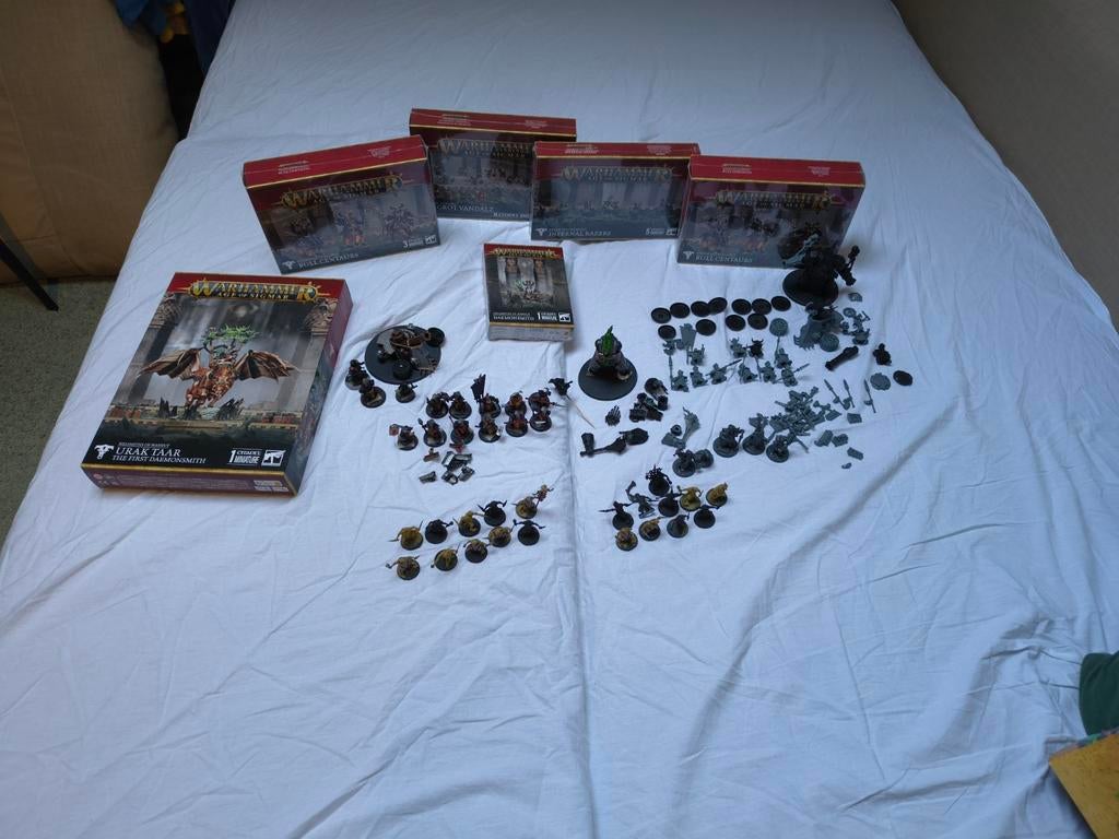 Hellsmiths of hashut leger, Ophalen of Verzenden, Gebruikt, Warhammer, Figuurtje(s)