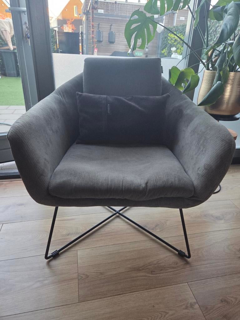 Fauteuil riverdale Ridge, Ophalen, Modern, Scandinavisch, 75 tot 100 cm, Zo goed als nieuw
