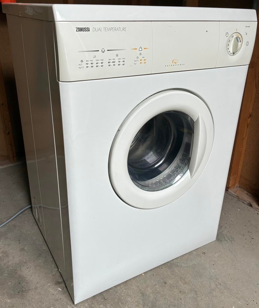 Wasdroger Zanussi Dual Temperature, Ophalen, Gebruikt, Minder dan 85 cm, Overige typen