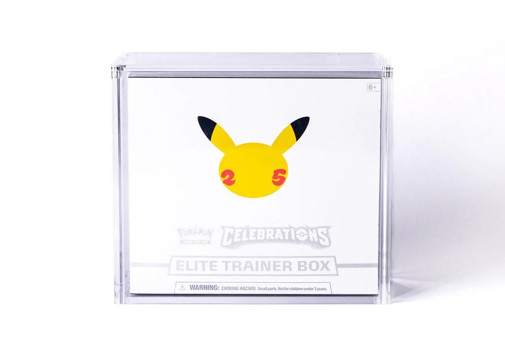 Pokemon ETB acryl protector – Elite Trainer Box (pre order), Ophalen of Verzenden, Nieuw, Overige typen