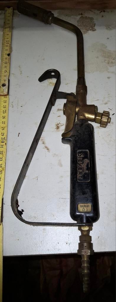 Vintage Sievert D3 Soldeerbrander / Gasbrander, Doe-het-zelf en Verbouw, Gereedschap | Handgereedschap, Gebruikt, Ophalen