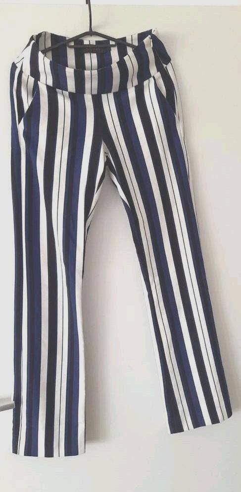 Corel gestreepte broek - Maat M, Maat 38/40 (M), Corel Amsterdam, Blauw, Ophalen of Verzenden