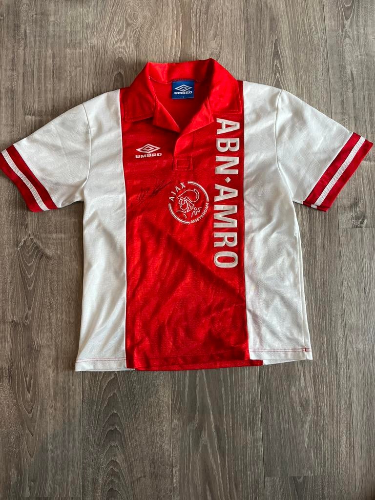 Gesigneerd Ajax thuisshirt 1993/94 door Micheal Reiziger, Verzamelen, Sportartikelen en Voetbal, Ophalen of Verzenden, Zo goed als nieuw