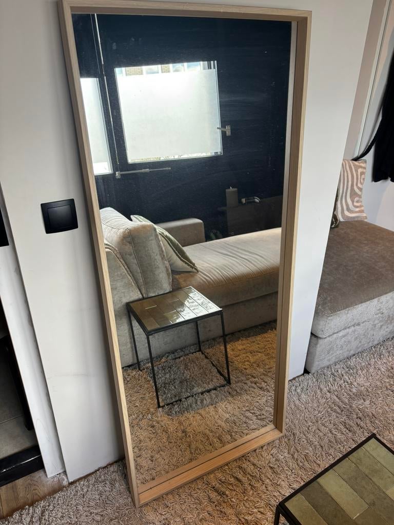 Spiegel, Huis en Inrichting, Woonaccessoires | Spiegels, Ophalen, Minder dan 50 cm, Zo goed als nieuw, Minder dan 100 cm