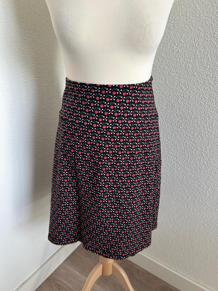 King Louie maat M kersen rokje 337, Kleding | Dames, Rokken, Maat 38/40 (M), Ophalen of Verzenden, Zo goed als nieuw, King Louie