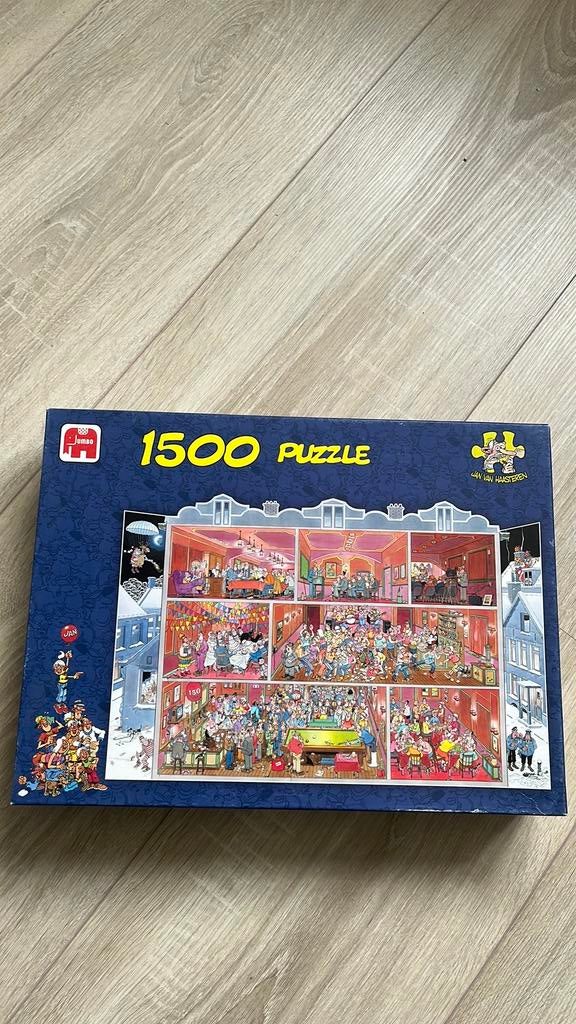 Jan van Haasteren puzzel  grand cafe, Hobby en Vrije tijd, Denksport en Puzzels, Ophalen, 500 t/m 1500 stukjes, Zo goed als nieuw