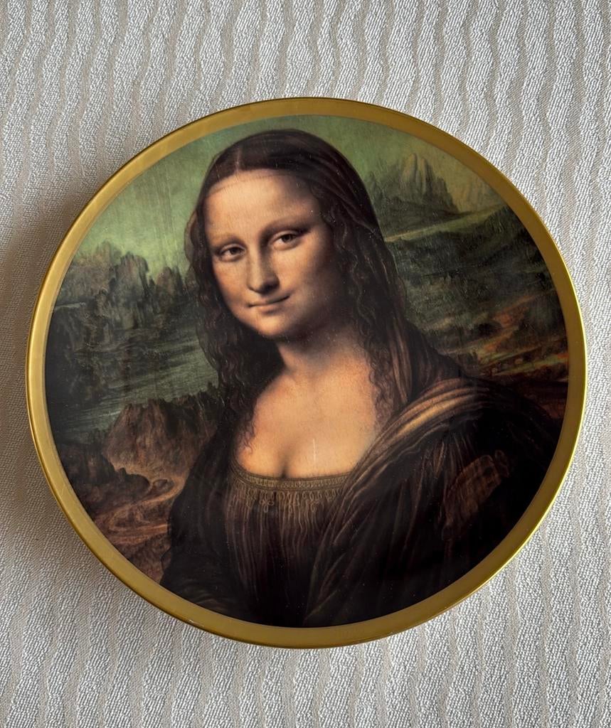 Mona Lisa porseleinen Bord, Ophalen