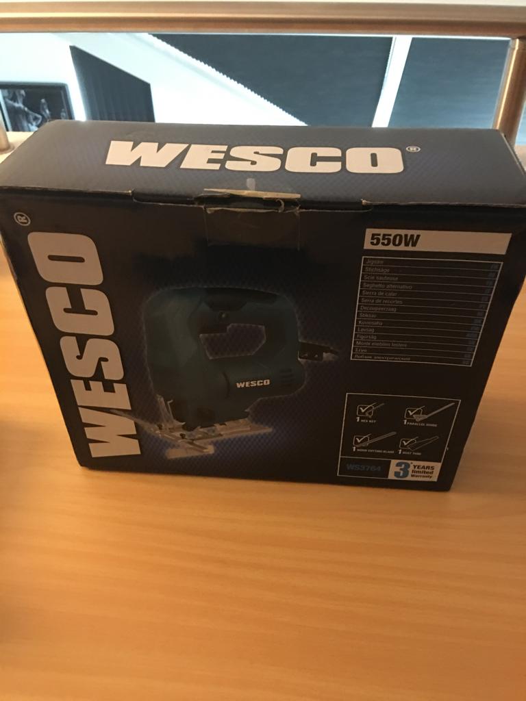 Te Koop Wesco Decouperzaagmachine, Overige merken, Decoupeerzaag, Ophalen of Verzenden, Zo goed als nieuw