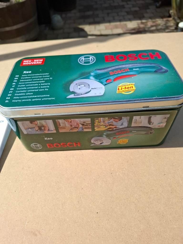 Bosch  Xeo  universeelsnijder als nieuw., Ophalen of Verzenden, Zo goed als nieuw