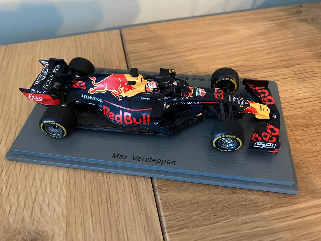 ✅ Max Verstappen 1:43 1000th F1 Race Chinese GP 2019 RB15, Ophalen of Verzenden, Nieuw, Formule 1