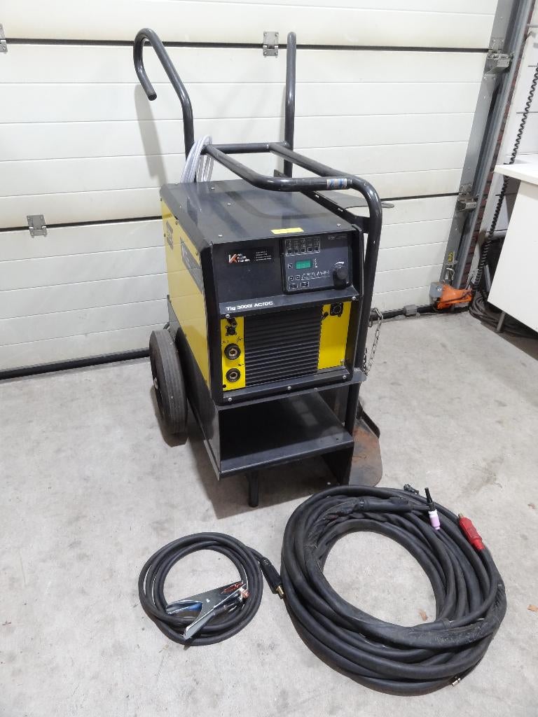 Tig lasapparaat Esab Tig 3000I AC/DC Puls