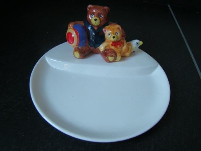 Lief schaaltje met beren, voor allerlei dingen te gebruiken, Ophalen of Verzenden, Zo goed als nieuw, Overige typen, Overige merken