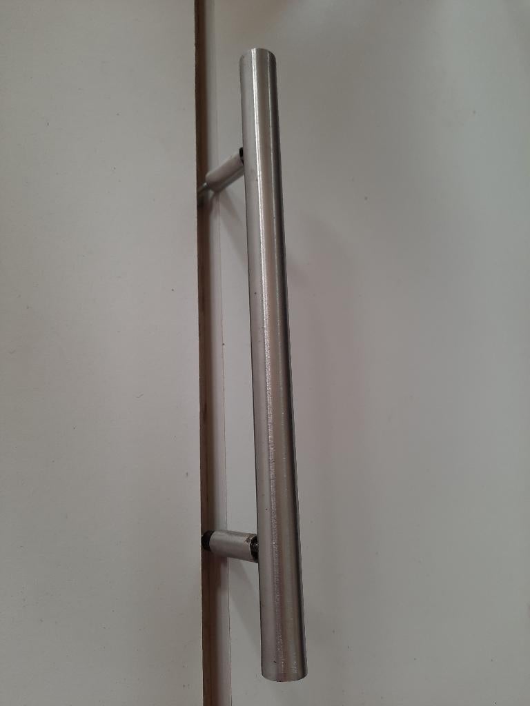 Handgreepjes RVS voor keukenkastjes - 12 stuks -, Ophalen of Verzenden, Nieuw, Overige materialen, Zilver