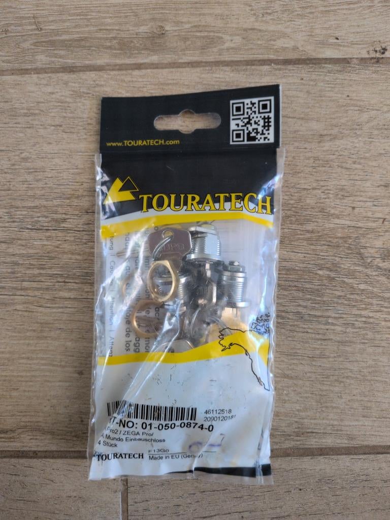 Touratech slotenset voor Zega Pro2/Pro/Mundo (4 stuks), Ophalen of Verzenden