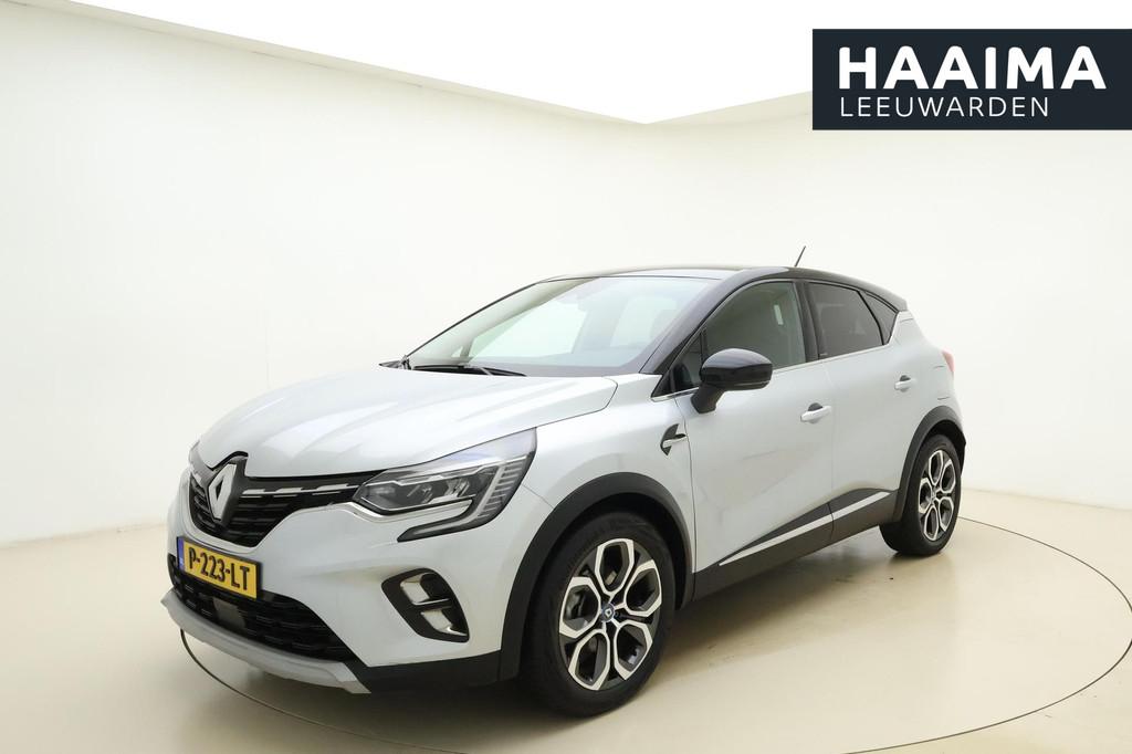 Renault Captur 1.6 E-Tech Plug-in Hybrid 160 Edition One Aut, Stof, Gebruikt, 4 cilinders, Plug-in hybride