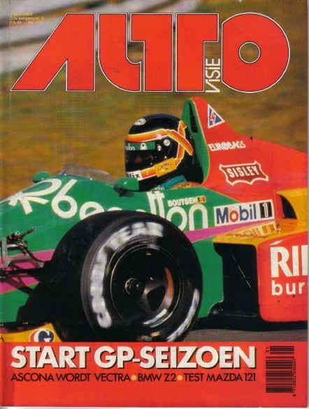 Autovisie 7 1988 : Peugeot 205 Rallye - Lotus Elan - Volvo, Ophalen of Verzenden, Gelezen, Algemeen