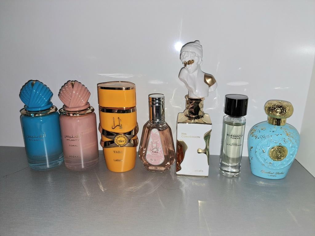 Parfums €100 in één koop:, Ophalen of Verzenden, Nieuw, Parfumfles