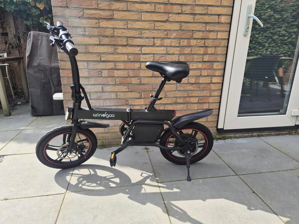 Windgoo electrische vouwfiets, Overige merken, Gebruikt, 14 tot 16 inch, Ophalen of Verzenden