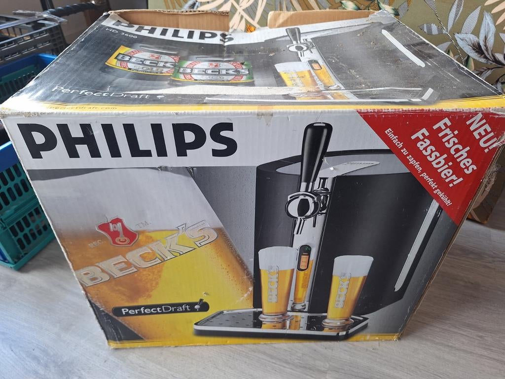 Philips Perfect Draft Tap HD3600 - Vers getapt bier thuis, Ophalen of Verzenden
