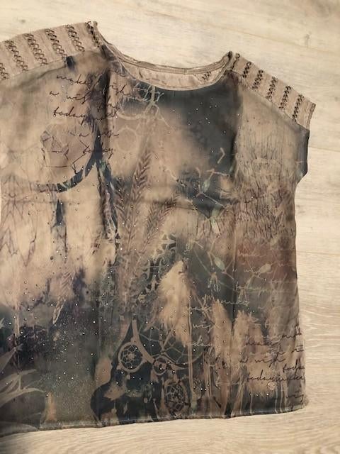 Tom Tailor shirt maat S van, Kleding | Dames, Blauw, Zo goed als nieuw, Korte mouw, Maat 36 (S)