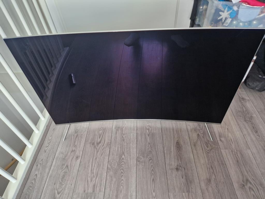 Samsung UE55KS7500SXXN Curved TV - Goede Conditie, Audio, Tv en Foto, Televisies, Ophalen, LED, Zo goed als nieuw, Samsung