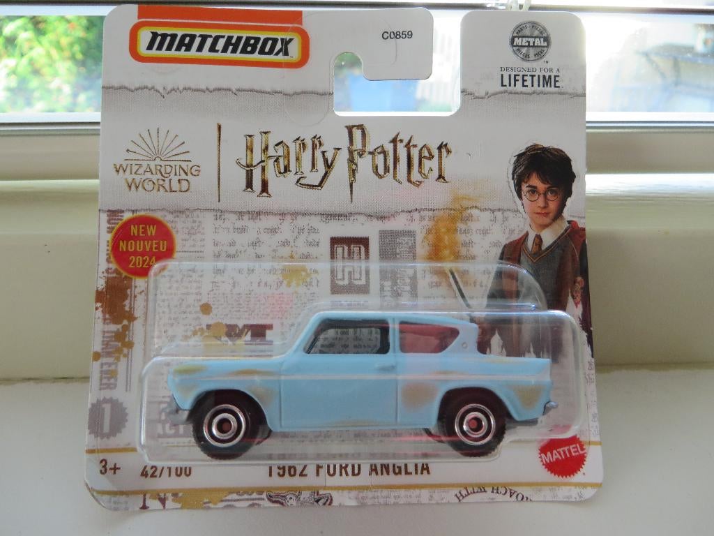 Matchbox Harry Potter Ford Anglia, Ophalen of Verzenden, Nieuw, Auto