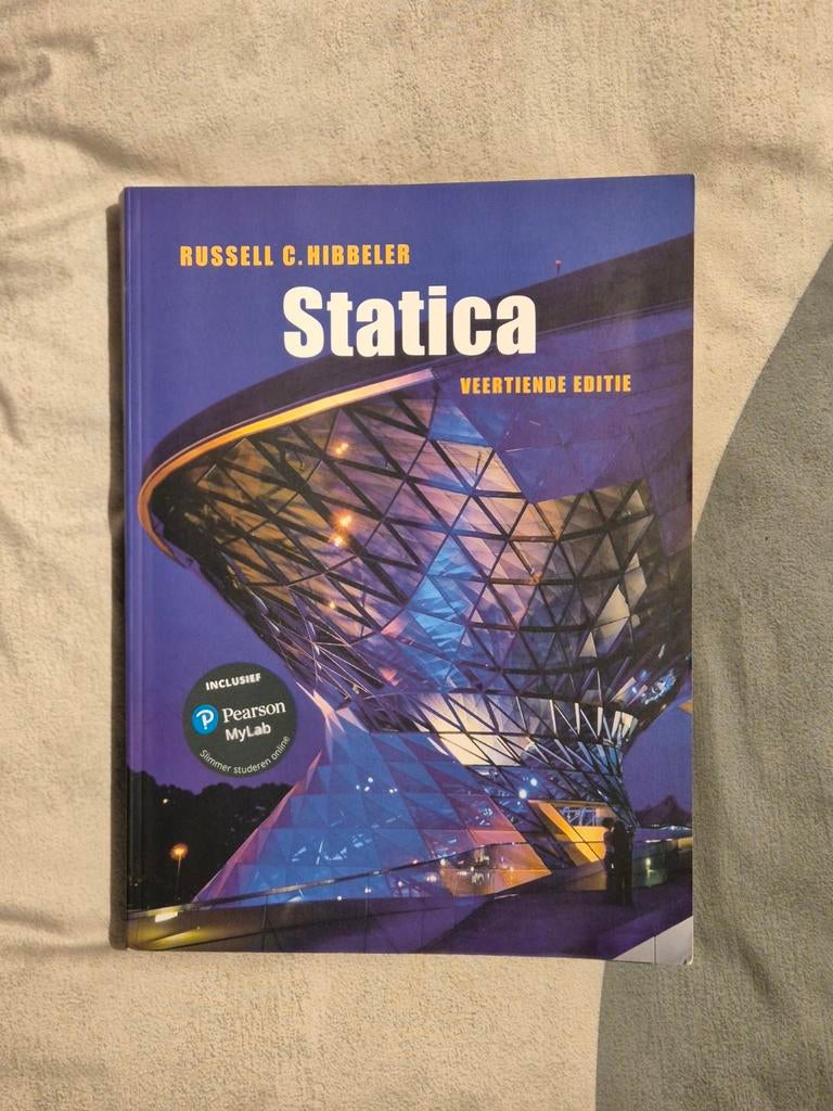 Russell Hibbeler - Statica, Boeken, Schoolboeken, Zo goed als nieuw, Nederlands, Overige niveaus, Russell Hibbeler