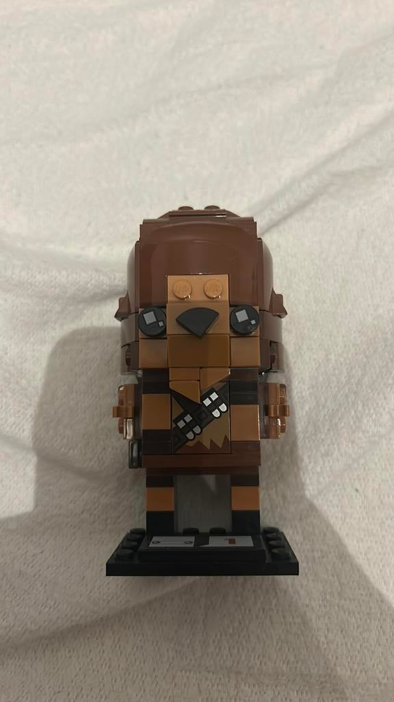 LEGO BrickHeadz Chewbacca 41609 met bouwinstructie, Kinderen en Baby's, Speelgoed | Duplo en Lego, Ophalen of Verzenden, Zo goed als nieuw
