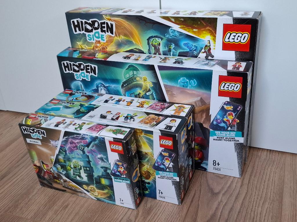 Grote set (5 dozen) Lego Hidden Side, Gebruikt, Overige thema's, Compleet, Lego