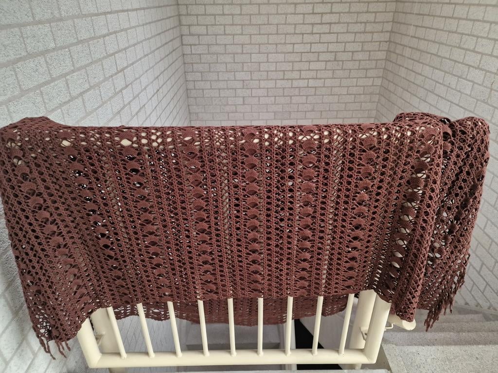 Prachtg gehaakt bed sprei, Ophalen of Verzenden