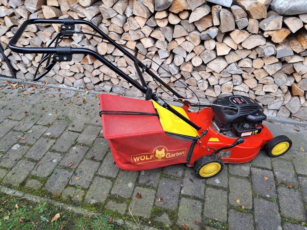 Wolf Garten benzine grasmaaier, Ophalen, Gebruikt