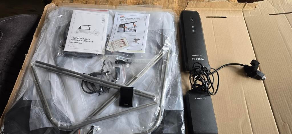 Lovens Explorer Premium Regenhoes met Bosch PowerPack 500, Ophalen of Verzenden, Nieuw