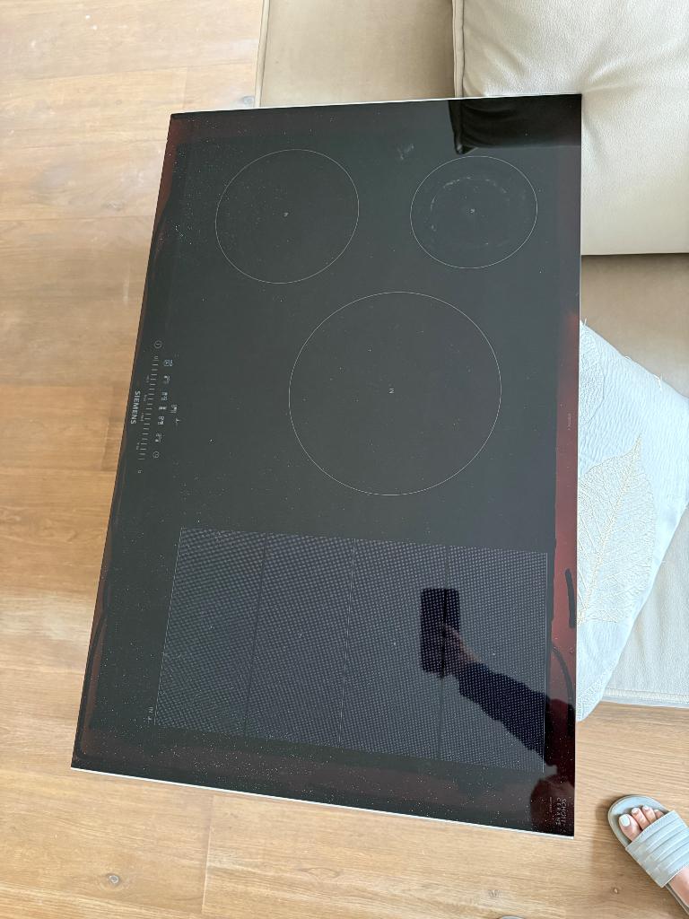 Siemens Inductie Kookplaat 80 cm – Werkt Perfect – EX875FV1E, Witgoed en Apparatuur, Kookplaten, Ophalen, Zo goed als nieuw, Inbouw