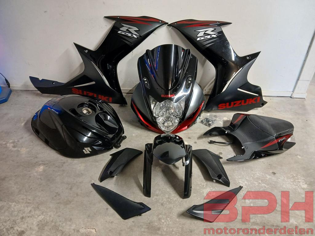 Kappenset / kuipset + tank Suzuki GSX-R 750 L1 L2 L3 L4 L5 L, Motoren, Onderdelen | Suzuki, Ophalen, Gebruikt, -, -