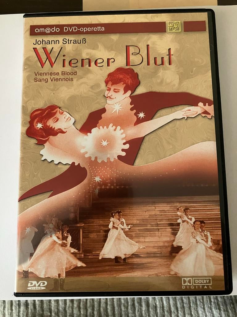 Johann Strauss - Wiener Blut DVD-operette, Alle leeftijden, Verzenden, Zo goed als nieuw