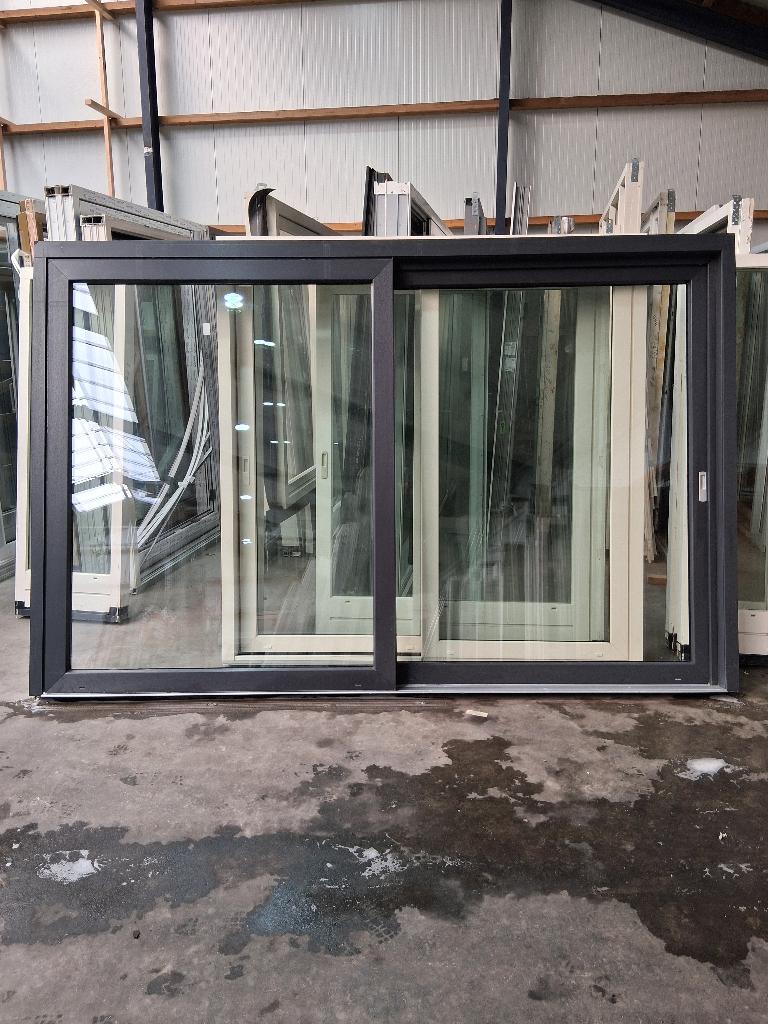 Kunststof schuifpui Hr++ bezorgen factuur mogelijk, Kunststof, 225 cm of meer, Ophalen of Verzenden, Zo goed als nieuw