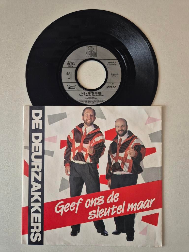 De Deurzakkers-Geef ons de sleutel maar, Ophalen of Verzenden, Zo goed als nieuw, Overige formaten, Levenslied of Smartlap