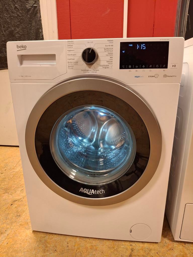Beko Energy Spin wasmachine 8kg, Witgoed en Apparatuur, Wasmachines, 8 tot 10 kg, Ophalen of Verzenden, 1200 tot 1600 toeren, 85 tot 90 cm