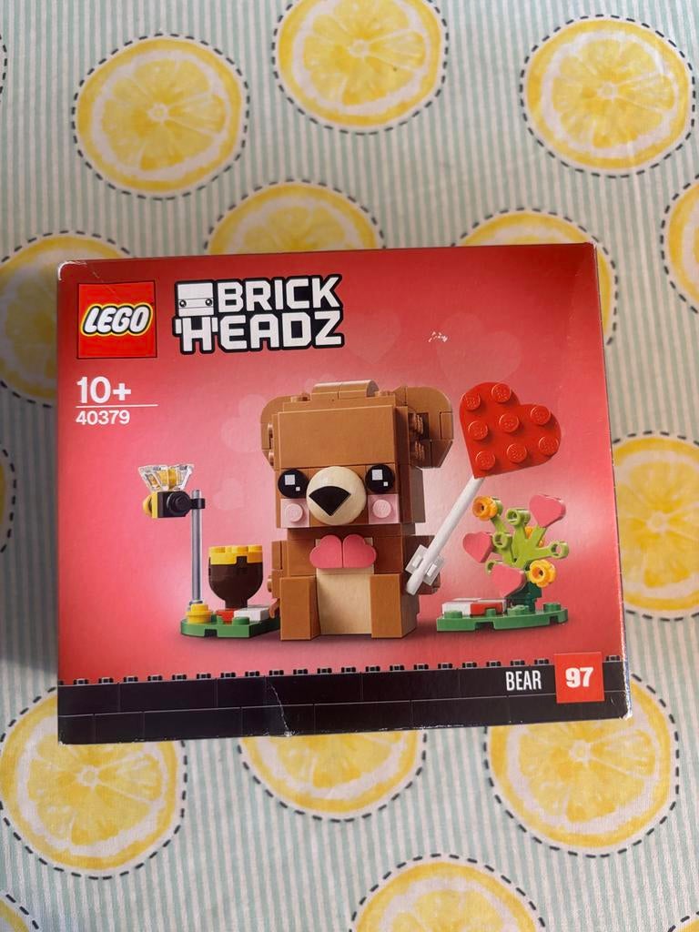 LEGO Brickheadz 40379 Valentijnsbeer Nieuw in doos, Ophalen of Verzenden, Nieuw, Complete set, Lego