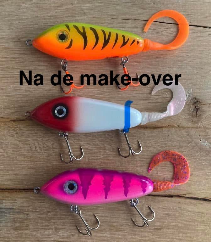 Snoek Kunstaas Restauratie & Custom Airbrush Crankbaits, Watersport en Boten, Hengelsport | Roofvissen, Purmerend, Maimarcrankbaits