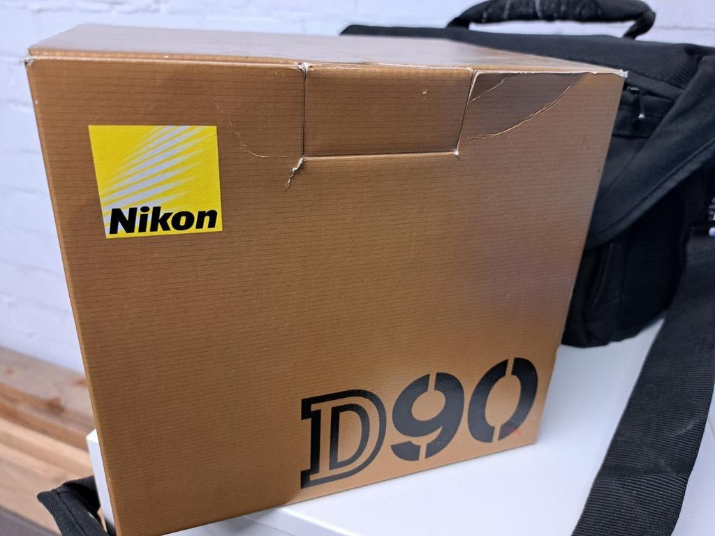 Nikon D90 camera met veel accesoires, Audio, Tv en Foto, Fotocamera's Digitaal, Ophalen, Gebruikt, Nikon, Geen optische zoom