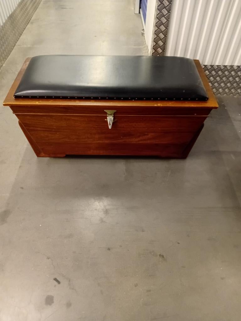 Antieke opberg kist, Ophalen of Verzenden, 100 tot 150 cm, 50 tot 75 cm, 50 tot 75 cm