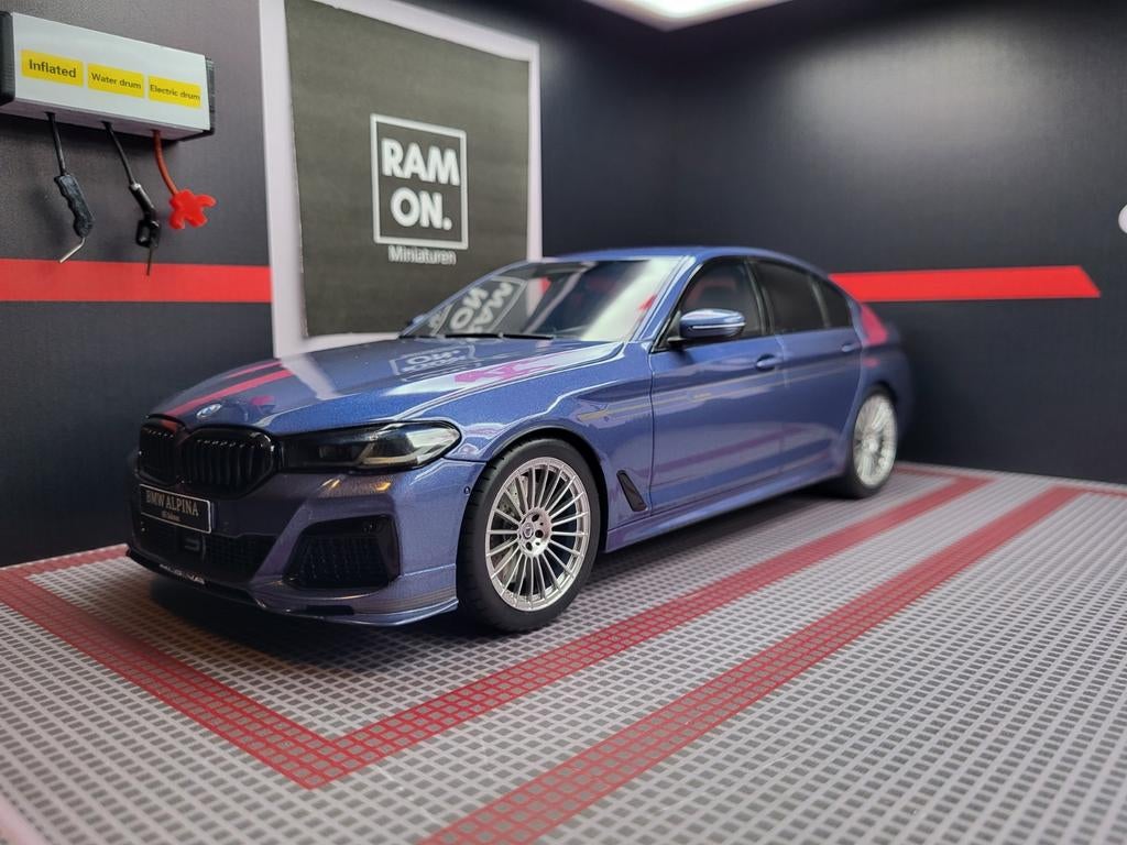 1/18 BMW Alpina B5 Saloon, Ophalen of Verzenden, Zo goed als nieuw, Auto, Overige merken